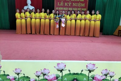 CHƯƠNG TRÌNH LỄ KỶ NIỆM 40 NĂM NGÀY NHÀ GIÁO VIỆT NAM 20/11