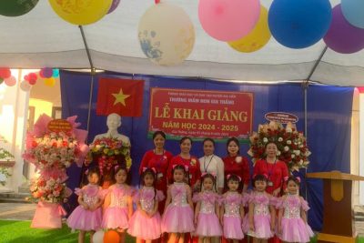 Lễ khai giảng-Ngày hội toàn dân đưa trẻ đến trường năm học 2024-2025