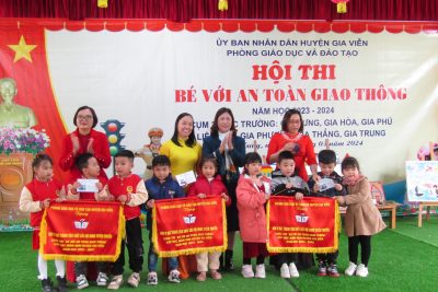 Cuộc thi “Bé với an toàn giao thông” năm học 2023-2024 huyện Gia Viễn cụm 3